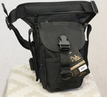Тактическая универсальная (набедренная) сумка Swat черный, photo number 5