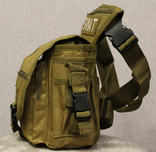 Универсальная тактическая (набедренная) сумка на бедро Swat (Койот), фото №4