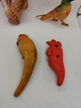 Целулоїд + СРСР іграшки в пісочниці папуга півник іволга один лот, фото №9