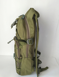 Тактический (городской) рюкзак Tactic Oxford 600D с системой M.O.L.L.E Олива, фото №4