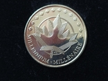 Набор памятных марок и монет Канадской почты 1999-2000 г на память о тысячелетии, фото №3