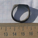 Средневековое бронзовое кольцо, фото №2