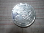 Памятная серебряная медаль для новорожденных, фото №2