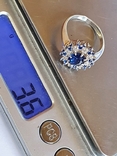 Кольцо серебро 925 проба. Размер 17, фото №9