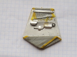 Колодка из алюминия, однослойная с лентой к медали За боевые заслуги, фото №3