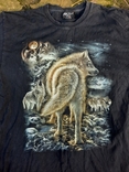 Чоловіча футболка із вовками., фото №4