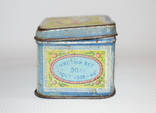 Коробка для чая "Грузинский чай" Главчай 50 грамм, 1946 год, фото №4