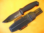 Нож Columbia с кобурой,битой 1418A дайвинг туристический, фото №4