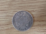 Монета 1флорин 1877г., фото №3