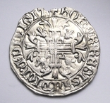 Король Неаполю Роберт І «Мудрий» (1309-1343рр.), срібний джильято 1309-1317рр., м.Неаполь, фото №4