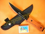 Нож туристический Columbia 245 с чехлом, фото №2