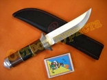 Нож туристический BOO15 с чехлом, фото №4