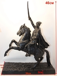 «В. И. Чапаев на коне» скульптор Баландин Н. А. Касли 1951г., фото №3