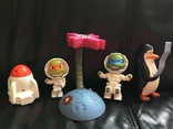 Набор игрушек Macdonalds: черепашки ниндзя, пингвин и др., фото №3