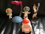 Набор игрушек Macdonalds: черепашки ниндзя, пингвин и др., numer zdjęcia 2