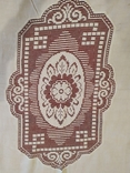 Винтажная кружевная скатерть, фото №3