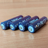 Пальчиковые аккумуляторы АА на 1,5 вольта - 4 шт. + зарядное, photo number 4