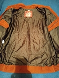 Куртка кожаная VIA MONTENAPOLEONE натуральная замша p-p XXL(состояние!), фото №8