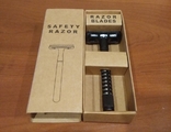 Безпечна бритва SAFETY RAZOR + 5 лез, фото №4