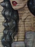 Margarita Balabina - "Muse" - 80×60cm - Hand signed, фото №6