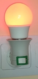 Лампочка разноцветная с пультом ДУ, фото №3