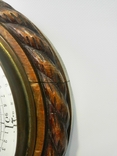 29 см Старинный английский барометр в резном дубовом корпусе, фото №11
