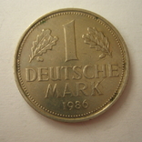 Германия. ФРГ 1 марки 1986 года.D, фото №2