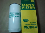 MANN-FILTER WK 962/4 Топливный фильтр DAF IVECO, фото №2
