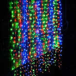 Гирлянда Водопад 240 LED, размер 2х2м Мультицвет RD-080, фото №3