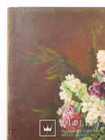 Цветочный натюрморт 1921 г. Подписная картина маслом на холсте (0022), фото №5