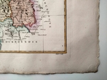 1787 Орлеан Берри Турейн Франция (большая карта 47х32 Верже) СерияАнтик, фото №9