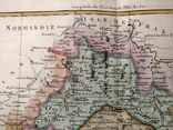 1787 Орлеан Берри Турейн Франция (большая карта 47х32 Верже) СерияАнтик, фото №12