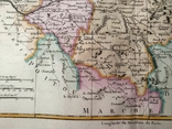 1787 Орлеан Берри Турейн Франция (большая карта 47х32 Верже) СерияАнтик, фото №13
