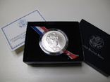 1 доллар США (серебро): "Абрахам Линкольн" (2009 г.) UNC, фото №2