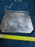 Серебряная сумочка 84 пр. 215 грамм, фото №9