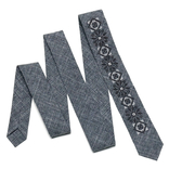 Вузька вишита краватка №754, фото №4