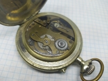 Часы карманные с паровозом System Roskopf Patent. Диаметр 63мм, фото №8