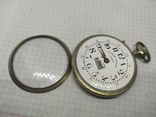 Часы карманные с паровозом System Roskopf Patent. Диаметр 63мм, фото №12