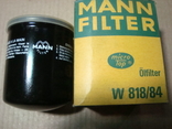 MANN-FILTER W 818/84 Масляный фильтр SUZUKI, фото №2
