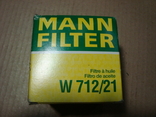 MANN-FILTER W 712/21 Масляный фильтр ALFA CHRYSLER DODGE FIAT LANCIA TOYOTA VOLKSWAGEN, фото №3