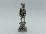 Коллекционная миниатюрная фигурка серебро 800, фото №4