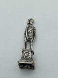Коллекционная миниатюрная фигурка серебро 800, фото №9