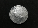 5 франков 1823 год (к) Бордо, серебро., фото №13