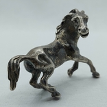 (5) Коллекционная миниатюрная фигурка серебро 800 Конь, фото №2