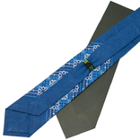 Вишита краватка з льону №676, фото №3