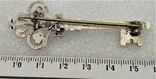 Брошь Антикварная Викторианской Эпохи Ключ Серебро, фото №8