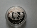 Беларусь 10 рублей 2009 (Птица года. Серый гусь) / серебро, фото №6