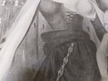 Работа простым карандашом на тему Искусство Готики. Дева Мария. 305х430мм (9.20), фото №6