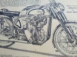 Постер "Model motorcycles Norton Manx", фото №4