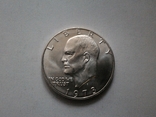 США 1 доллар 1973 S Эйзенхауэр / серебро, фото №4